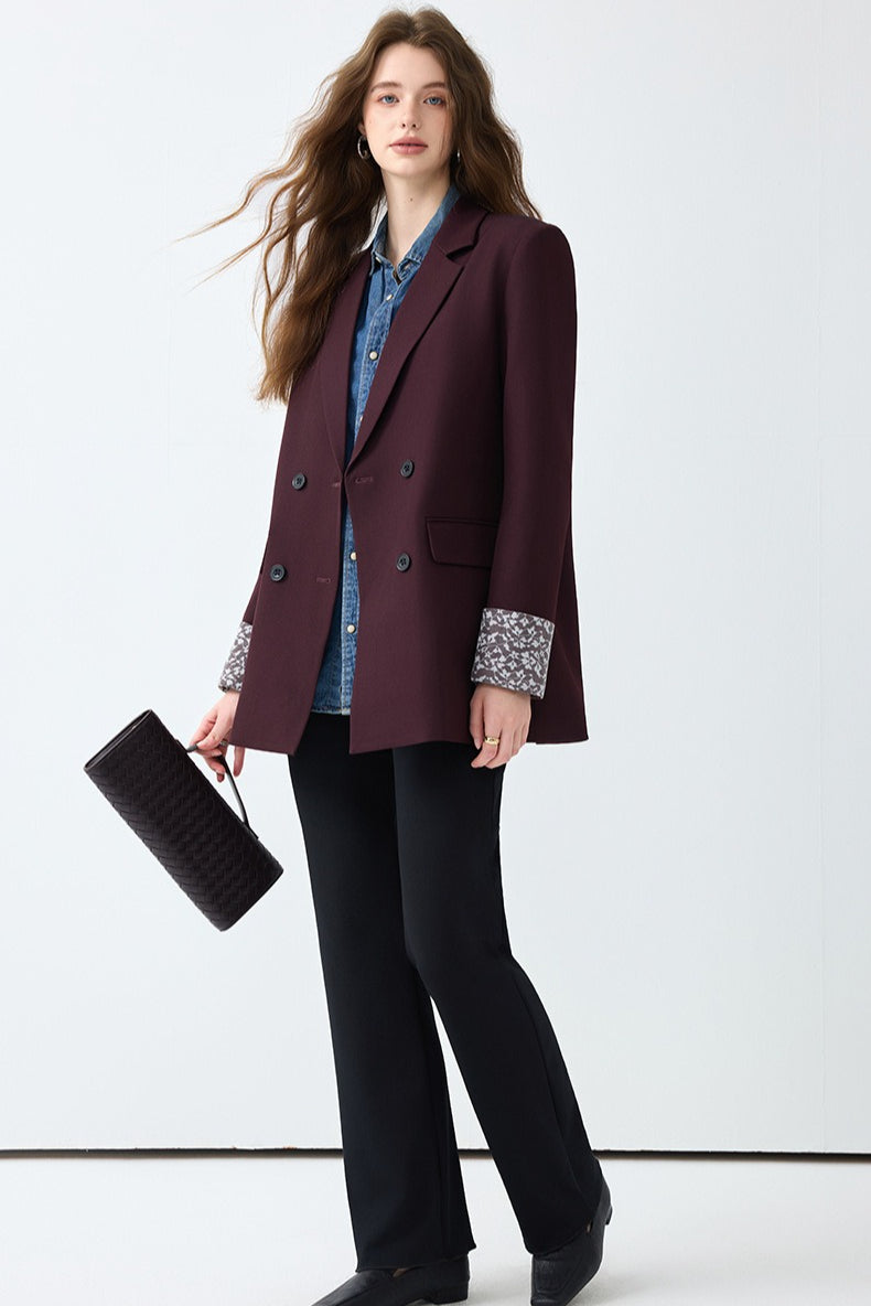Loose Fit Long Sleeve Blazer