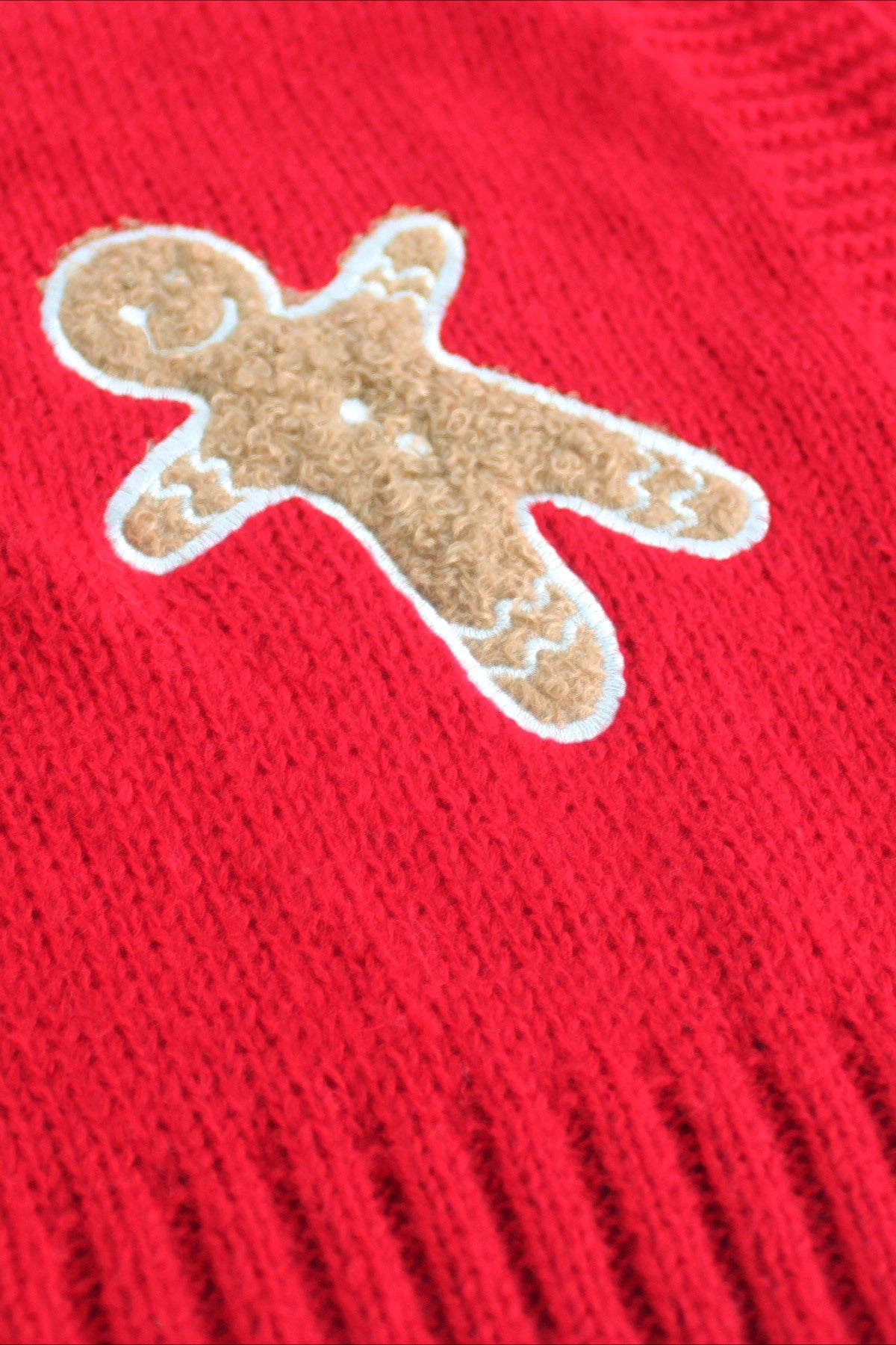 Cookie Character Cropped Knit Cardigan