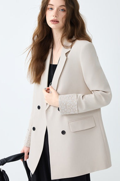 Loose Fit Long Sleeve Blazer