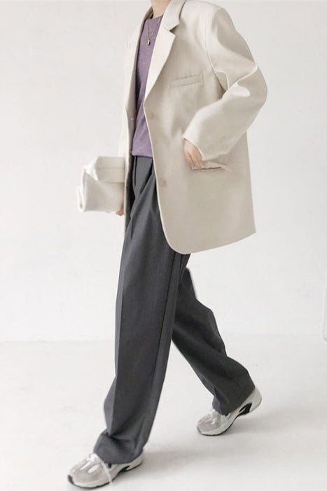 Tailored Relaxed Fit Blazer