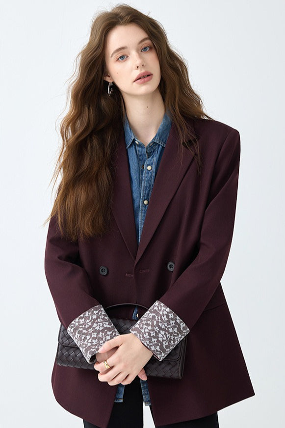 Elegant Mid-Length Office Blazer