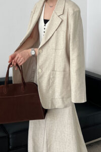 Linen Relaxed Fit Blazer