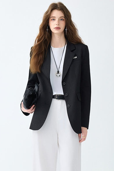 Elegant Long Sleeve Blazer